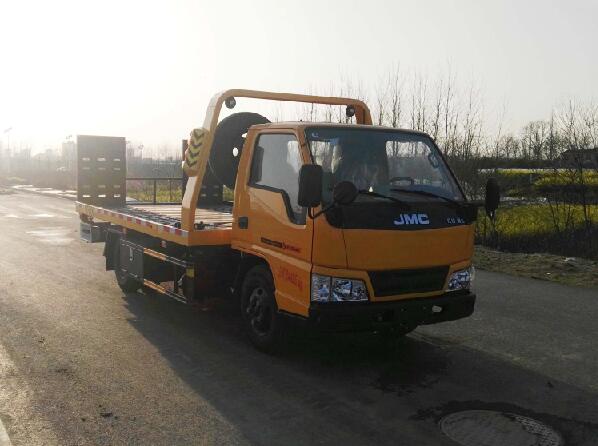 江鈴藍(lán)牌一拖二清障車(chē)